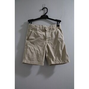 Zara Boys Size 7 Khaki Chino Shorts‎ Classic Casual Kids Everyday Outfit
